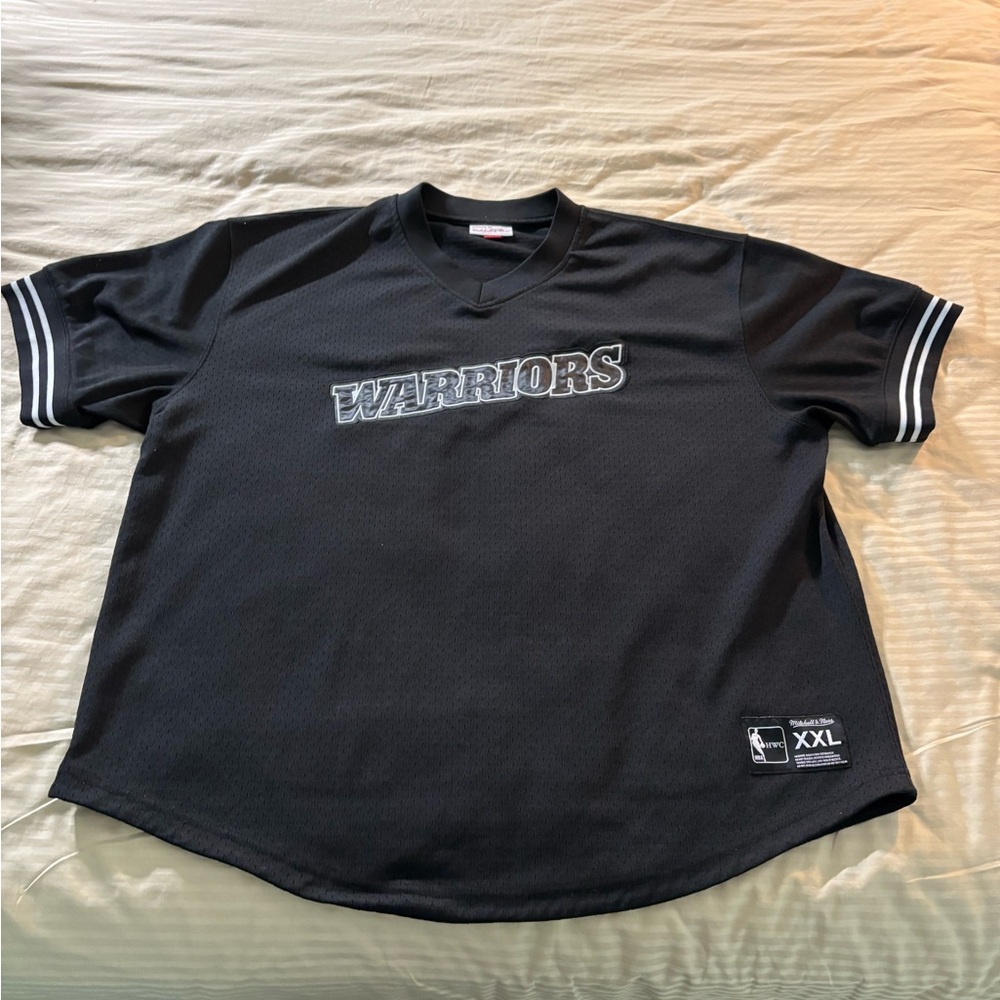 Mitchell & Ness Golden State Warriors Pull Over V-Neck Jersey XXL Bay Area